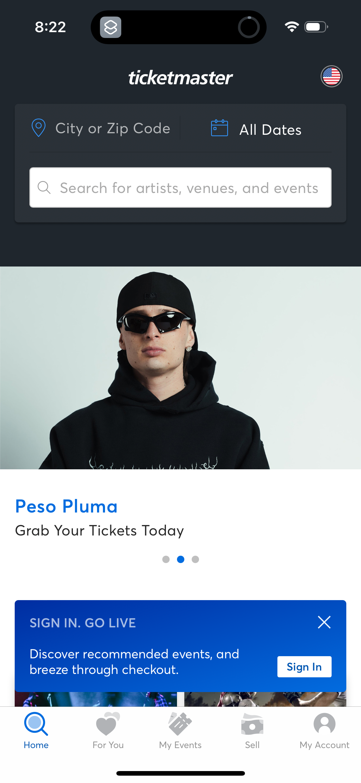 ticketmaster app screenshot 7